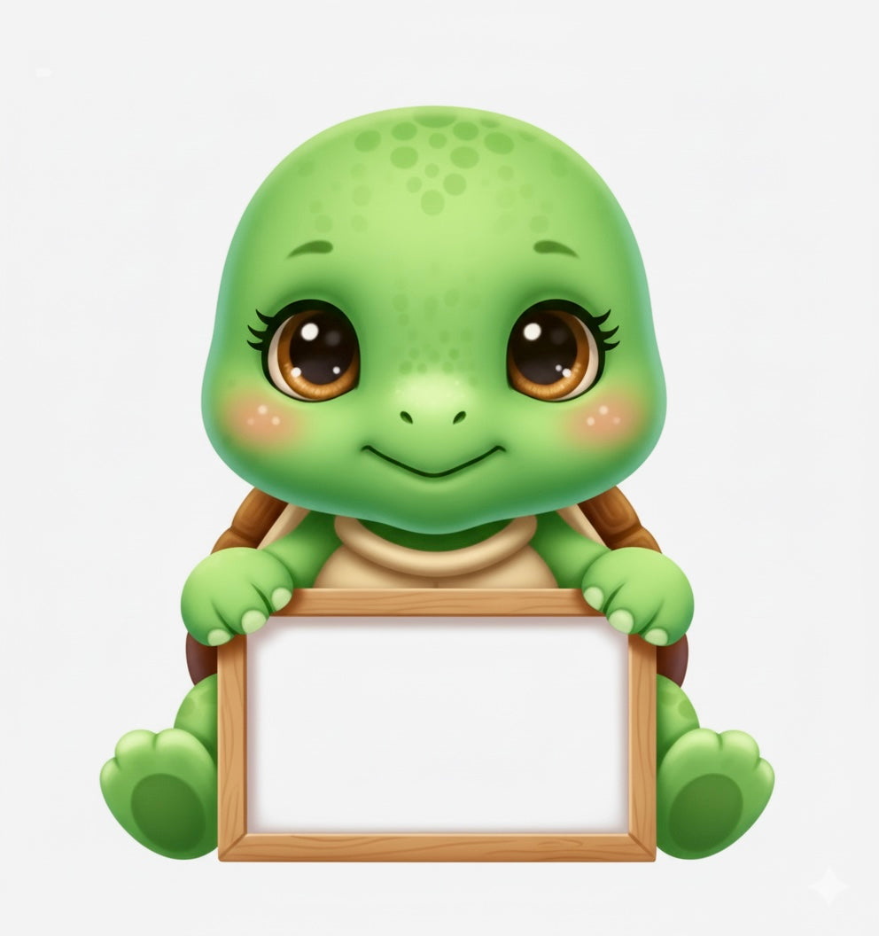 Lampara Infantil Madera Aniwoods TORTUGUICA