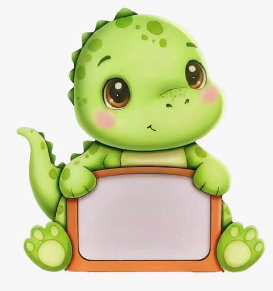 Lampara Infantil Madera Aniwoods Dinosaurico