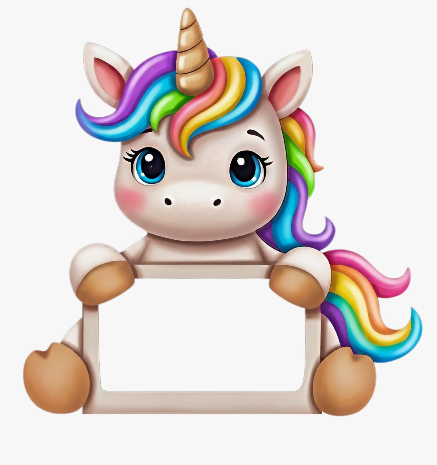 Lampara Infantil Madera Aniwoods Unicornico