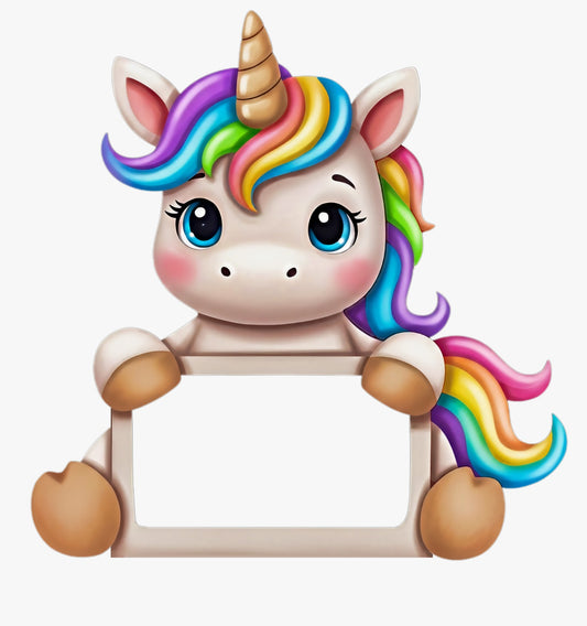 Lampara Infantil Madera Aniwoods Unicornico