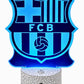 Lámpara LED 3D personalizada FC Barcelona