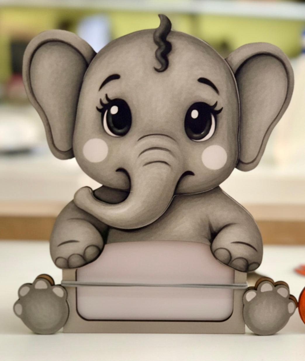 Lampara Madera Aniwoods Elefantico