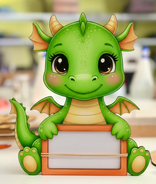 Lampara Infantil Madera Aniwoods Dragoncico