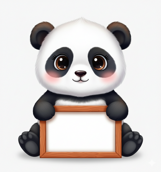 Lampara Infantil Madera Aniwoods PANDICA