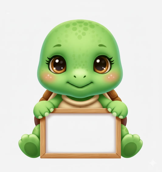 Lampara Infantil Madera Aniwoods TORTUGUICA